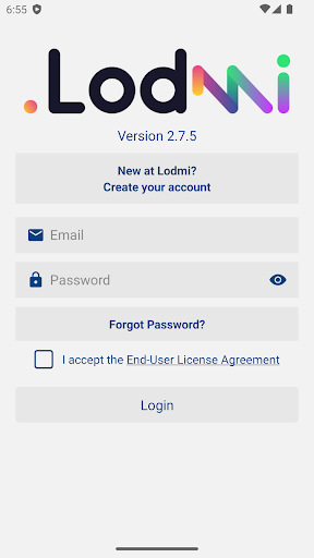 Android application Lodmi screenshort