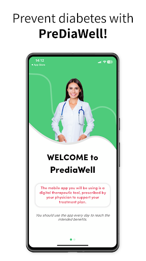 Android application PreDiaWell screenshort