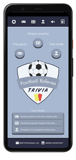 Football Referee Trivia -basic Screen 2