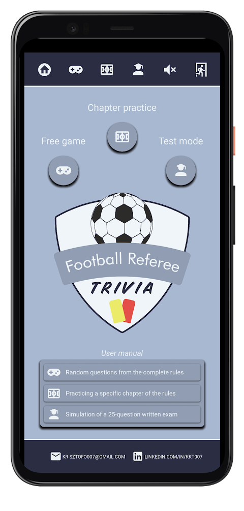 Football Referee Trivia -basicのおすすめ画像2