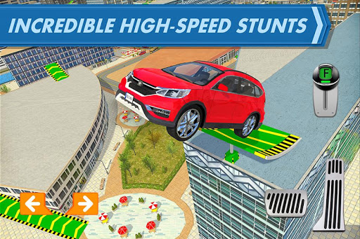 City Driver: Roof Parking Chal Screen 2