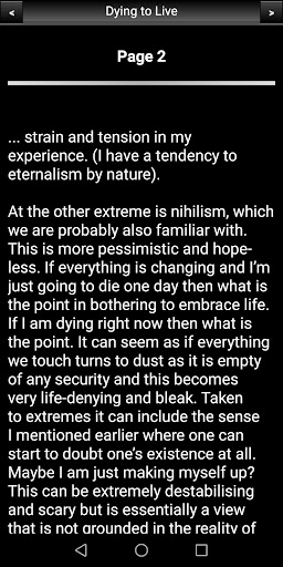 Buddhism: Dying to Live Screen 3