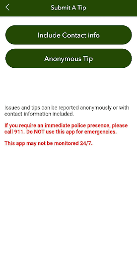 Sumter County Sheriff (GA) Screen 2