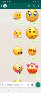 Wasticker amor para whatsapp