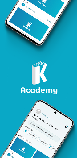 Android application K Academy screenshort