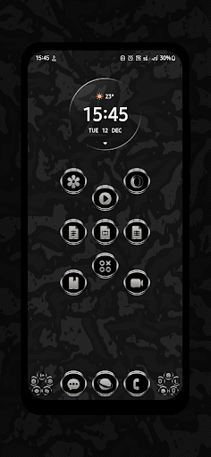 Screenshot of Gleaming Metal Icon Pack