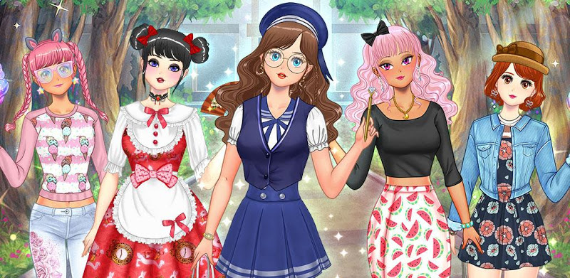 Lise Kız: Anime Giydirme Oyunu