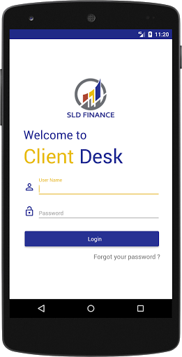 Android application SLD Finance screenshort