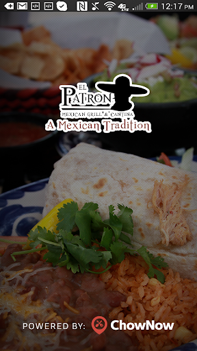 Android application El Patron - Mexican Restaurant screenshort