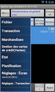 Aperçu de l'application