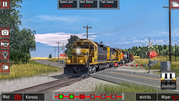 Railroad Train Simulator screenshot 15