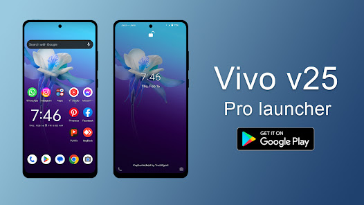 Vivo v25 Pro Launcher 1.0 APK + Mod (Free purchase) for Android