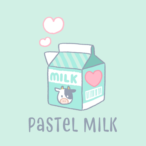 Pastel Milk Theme +HOME  Icon