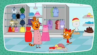 Game screenshot Три Кота - Кукольный домик apk download