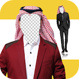 Modern Arab Man Photo Suit icon