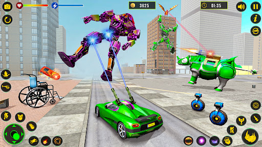 Rhino Robot - Robot Car Games - Action - games