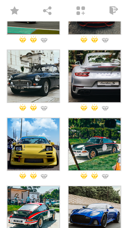 Jigsaw Car Mosaic Puzzles Screen 3