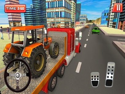 3D جرار النقل الزراعية: شاحنة القيادة محاكي 1