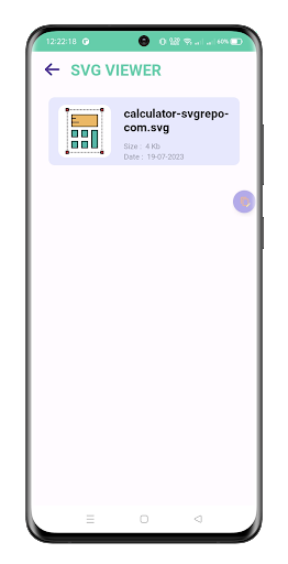 Svg To xml Screen 2