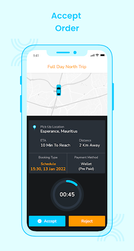 Yugo Partner (Driver app) Screen 2