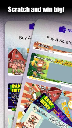 Spinner Scratcher Scratch Card - Screenshot 2