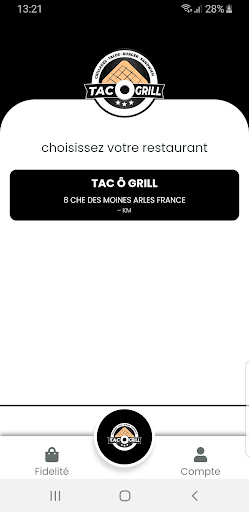Android application Tac ô Grill screenshort