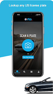 ORTO: License Plate VIN Lookup Screenshot