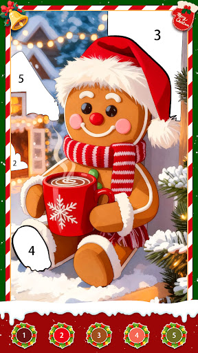 Christmas Santa Coloring Games screenshot 4