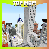 City Gigantic. Minecraft map icon