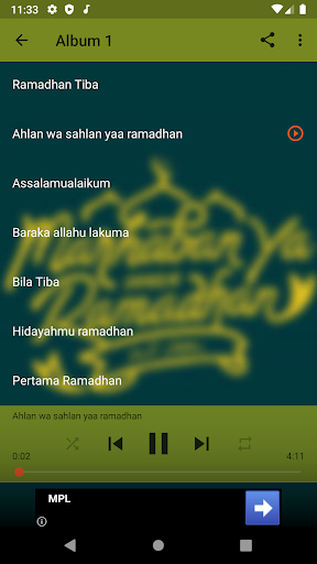 Lagu Ramadhan Tiba Lengkap 2020