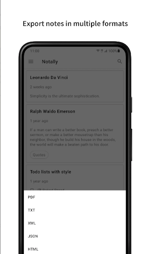 Android application Isha Notes screenshort