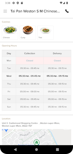 Tai Pan S M Chinese Takeaway