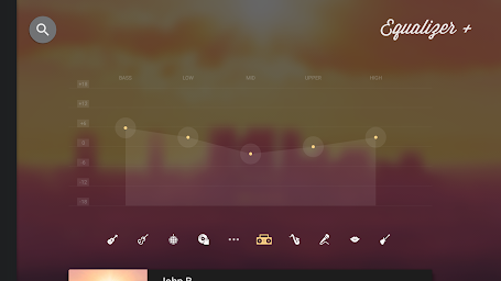 Equalizer music player booster