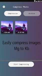 Compress Photo Size MB To KB