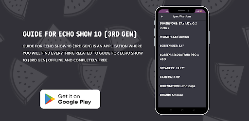 Echo Show 10 (3rd Gen) Guide Screen 2