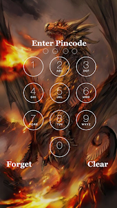 Realistic Dragon Lock Screen