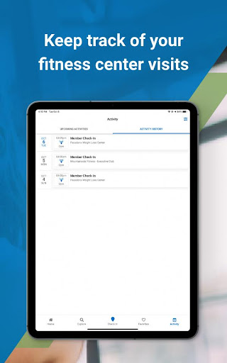 Screenshot of Well onTarget Fitness Program