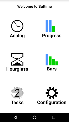 Android application SetTime screenshort