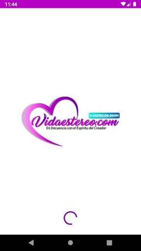 Android application Vida Estereo screenshort