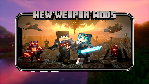 Weapon Mods for MCPE