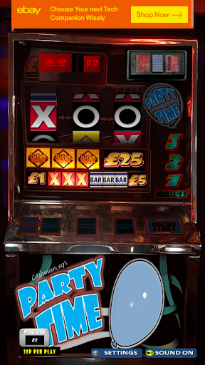 PartyTime Arena UK Slot Screen 3