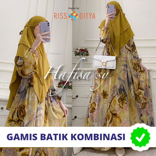 Gamis Batik Kombinasi Grosir Download on Windows