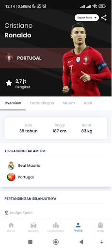 SportiPay Screen 3