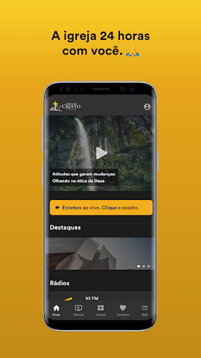 Android application Igreja de Cristo Águas Claras screenshort