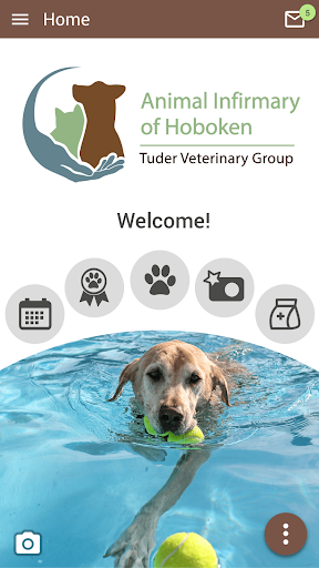 Android application Animal Infirmary of Hoboken screenshort