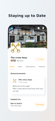 The cross keys Screen 3