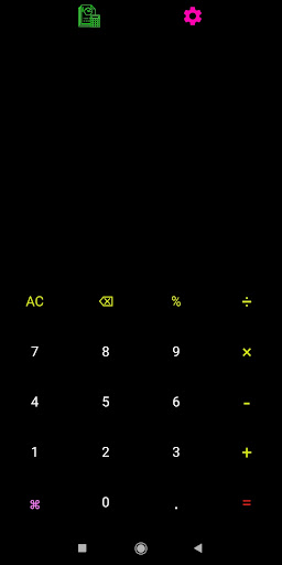 Android application MN Calculator screenshort