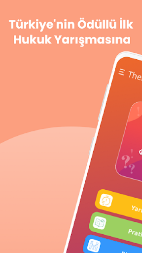 Android application Themis Hukuk Yarışması screenshort