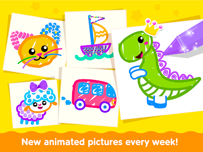 Bini Toddler Drawing Apps! Coloring Games for Kids apkdebit screenshots 23