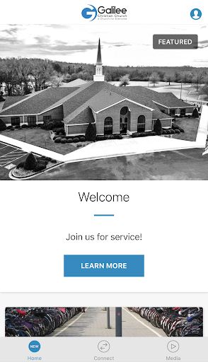 Android application Galilee Christian Church screenshort